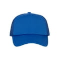thumbnail image 2 of Youth Girls Boys Trucker Cap  - Snapback Kids Baseball Hat Royal, 2 of 4