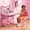 Pink #3, variant on Floseru 2026 Upgrade Kid Desk and Chair Set, 50-Degree Tiltable Desktop Height Adjustable Kids Table and Chair Set with Bookshelf Storage Drawer for Bedroom Study Room