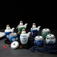 thumbnail image 4 of Creamer And Sugar Sets, Cream And Sugar Pot, Creamer Jug Sugar Jar, Coffee Serving Set, Cream Pitcher -Blue-Milk Jug, 4 of 6