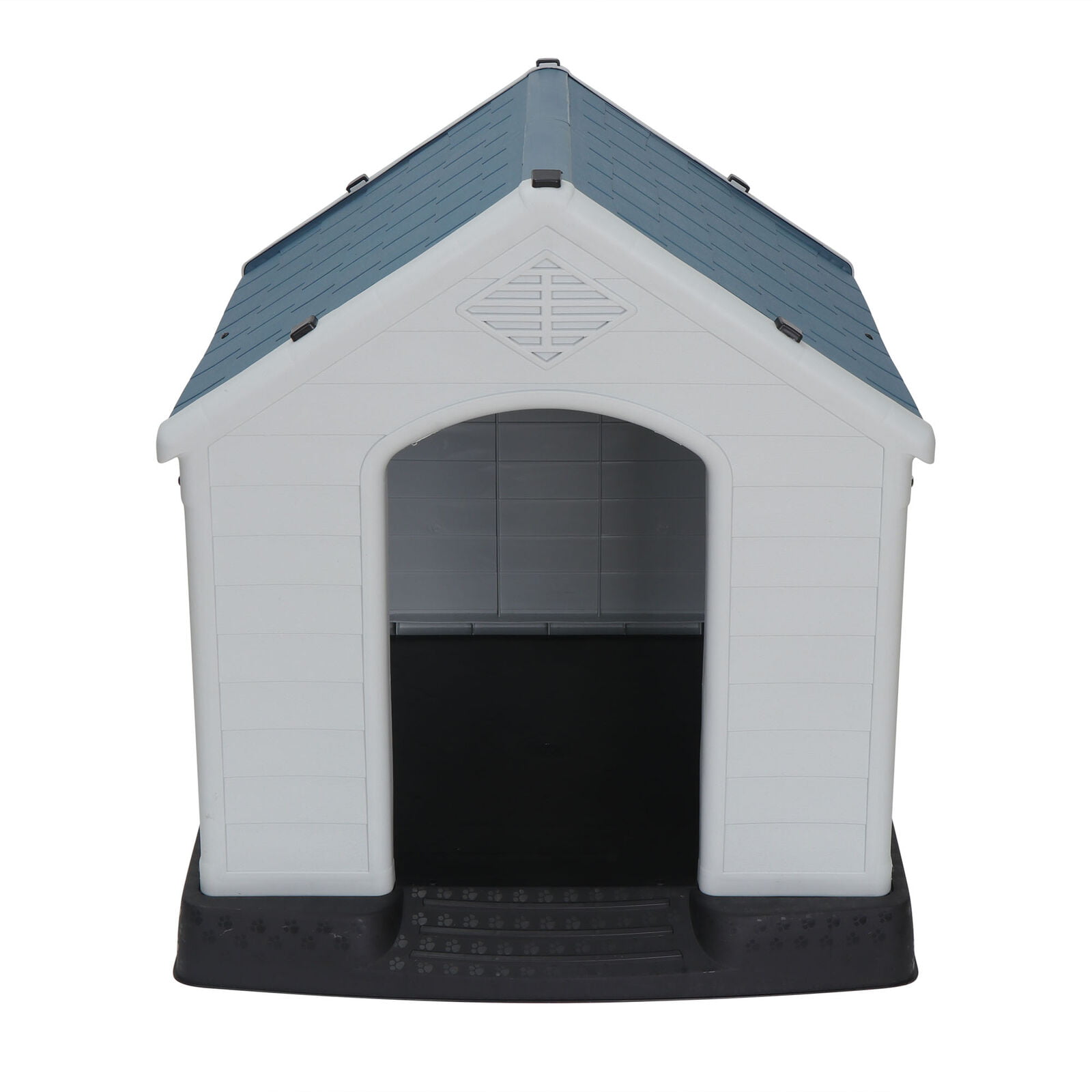  Qily Plastic Dog House Outdoor for Small Medium Dogs, Igloo  Doghouse Waterproof Resin with Openable Top & Elevated Floor, Durable Cat  Puppy Shelter with Handles, Easy to Assemble and Clean(Brown) 