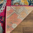 thumbnail image 3 of SAFAVIEH Madison Hope Floral Paisley Runner Rug, Fuchsia/Gold, 2'3" x 12', 3 of 7