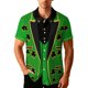 thumbnail image 2 of Ceisia St. Patrick's Day Men's Unisex Hawaiian Shirt | Summer Beach Casual Short Sleeve Button Down Gift Printed Top, 2 of 9
