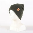 thumbnail image 3 of ZACPNCV Toddler Beanie for Boys Girls Baby Kids Warm Knit Winter Hat Olive Green, 3 of 3