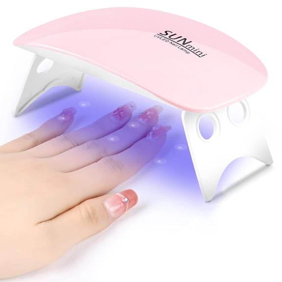 Mini Portable Professional 6W UV LED Gel Nail Dryer with USB, Curing Lamp for All Gel Nail Polish, Mother Gifts