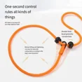 thumbnail image 5 of Nylon Slip Lead Dog Slip Leash and Collar Dog Training Leash with Double Handle Heavy Duty Dog Lead No Pull Puppy Walking Leash (Orange,170cm x 0.6cm), 5 of 7