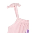 thumbnail image 7 of Disney Classics Baby Girls' 3-Piece Tank Top and Shorts Set Marie Figaro Pink, 7 of 7