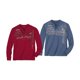 thumbnail image 1 of Atlas For Men - Camiseta Impreso para Hombre - Pack de 2 (Rojo, Azul Marino), 1 of 4