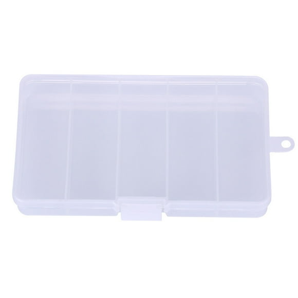 5/10 Grids Plastic Fishing Storage Box Holder Case Jewelry Jewelry Earring Bead Screw Holder Case Display Organizer Container