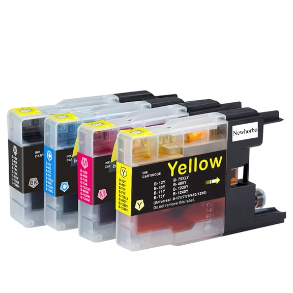 LC71 LC75 LC79 Ink Cartridge Replacement for Brother MFC-J6510DW J6710DW J6910DW J280W Printer(4 Pack)