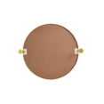 thumbnail image 6 of Elegant Decor Round pivot mirror 24 inch in gold, 6 of 9