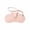 Pink, variant on Lenkho Vintage Leather Sunglasses Case with Detachable Crossbody Strap, Lightweight Shock‑Resistant Eyeglass Holder, Portable Protective Glasses Pouch for Women & Men