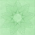 thumbnail image 1 of Ahgly Company Indoor Square Patterned Mint Green Area Rugs, 8' Square, 1 of 6