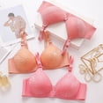 thumbnail image 4 of Daznico Comfortable Wireless Lace Bralette for Women Breathable Full Coverage Lift and Support Adjustable Top Plus Size Back Support Underwear Bra, 4 of 4