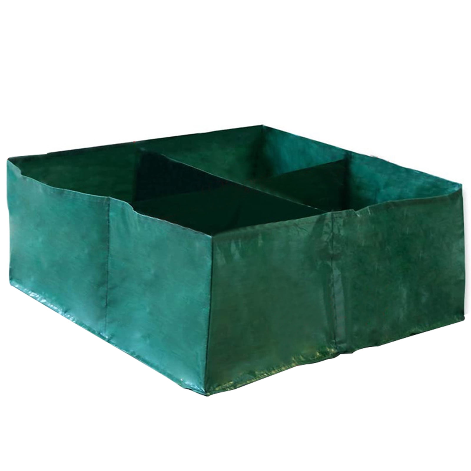 1 Pack Fabric Raised Planting Bed, 4 Divide Grids Fabric Raised Garden