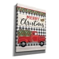 thumbnail image 2 of Epic Graffiti 'Merry Christmas Red Truck' by Deb Strain, Giclee Canvas Wall Art, 26"x34", 2 of 8