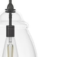 thumbnail image 4 of Hunter - Dunshire 1-light Noble Bronze, Small Pendant Light, Dimmable, Casual Style, Bell Shaped, for Bedrooms, Dining, Living Rooms - 19650, 4 of 7
