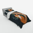 thumbnail image 2 of Ambesonne Saying Bedding Set 3 Pcs, Cartoon Fox Funny Animal, Twin, Multicolor, 2 of 2