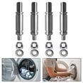 thumbnail image 1 of kit de Support de Tambour avant Arrière 4 Pcs, Filetage Main Gauche et Droite, 1 of 9