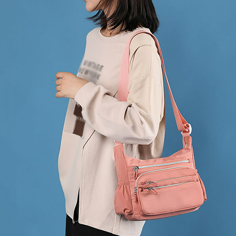 Taiaojing Purses and Handbags for Women Multi Pocket Casual Crossbody Bag Ladies Waterproof Shoulder Messenger Bag Handbag for Daily Use Travel