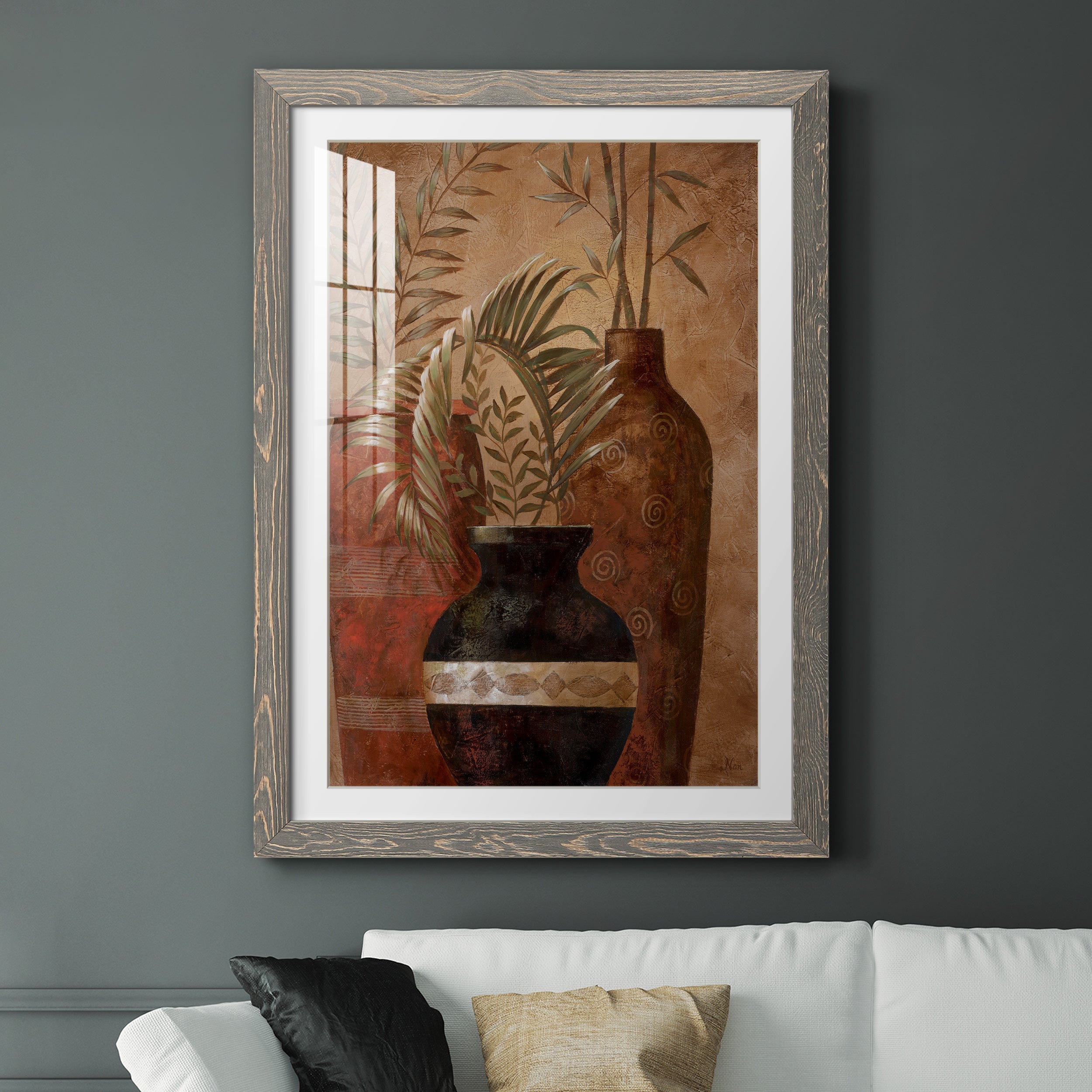 Exotic Vacation II - Premium Framed Print - Distressed Barnwood Frame - Ready to Hang