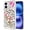Crystal Exquisite Garden, variant on XPM for Apple iPhone 17 (6.3") Bling Crystal 3D Full Diamonds Luxury Sparkle Rhinestone Hybrid Protective Phone Case Cover (Gold Swan Crown Pearl)
