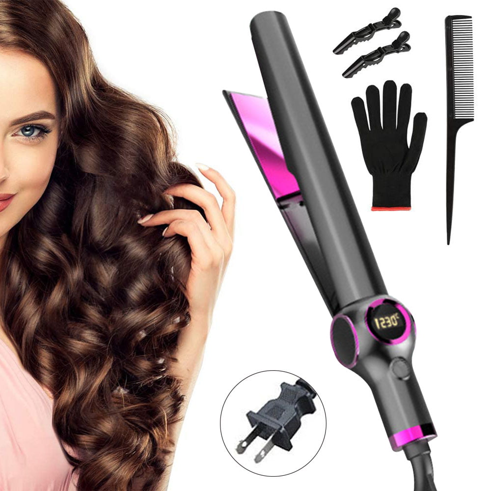 Ceramic hair straighteners with steam фото 45