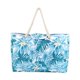 thumbnail image 1 of Bolsa De Playa Bolso tote de playa estampado PEVA Bolso de mujer de gran capacidad para acampar (verde), 1 of 9