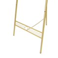 thumbnail image 6 of DecMode 19" x 56" Gold Metal Tall Adjustable Floor 3 Tier Geometric Easel, 1-Piece, 6 of 14