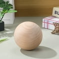 thumbnail image 4 of OULII Unfinished Wooden Ball: Wood Round Ball  Solid Hardwood Sphere for Crafts and DIY Projects and Wedding Birthday Decorations, 4 of 7