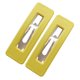 thumbnail image 1 of 2 pinzas para el pelo de estilo amarillo para mujeres y niñas, color caramelo mate, hebilla cuadrada, flequillo, horquilla, pasador, pinzas para el pelo, 1 of 5