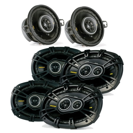Kicker Dodge Ram Crew Cab 2012 & up speaker bundle- 2 pairs of CS 6x9
