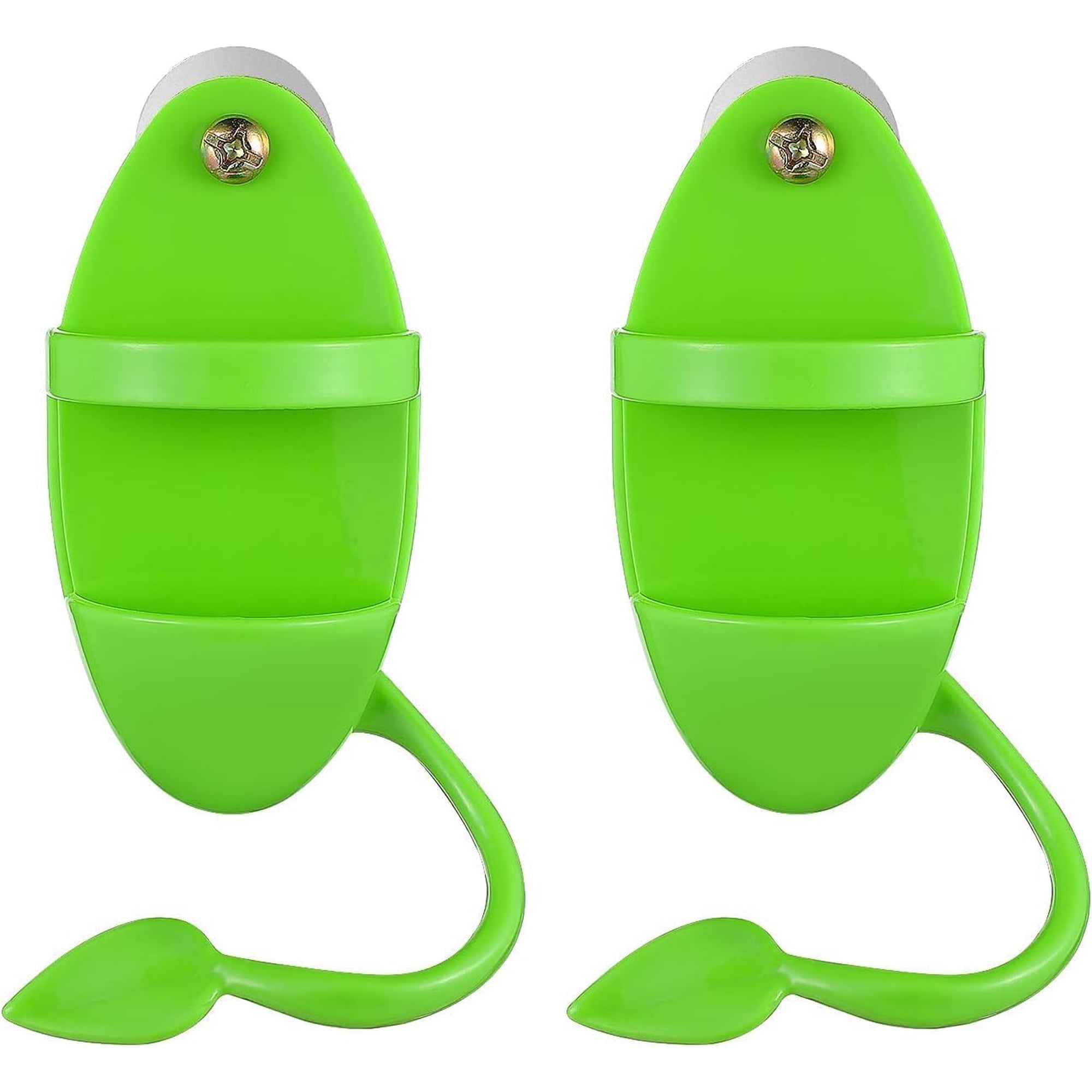 RVKXHD 2Pcs Green Bird Cuttlebone Holder: Branch-Shaped Feeding Rack with Perch, Size for Cockatiels Parakeets, Screw Fixed Food Bowl, Practical Pet Bird Cage Accessory for Daily Feeding Use