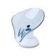 thumbnail image 5 of Cateissary Soporte de almacenamiento de esponja, estante de cepillo de drenaje de succión, estante de placa de plástico para baño de cocina, azul Azul 2piezas Cateissary CBP085188, 5 of 6