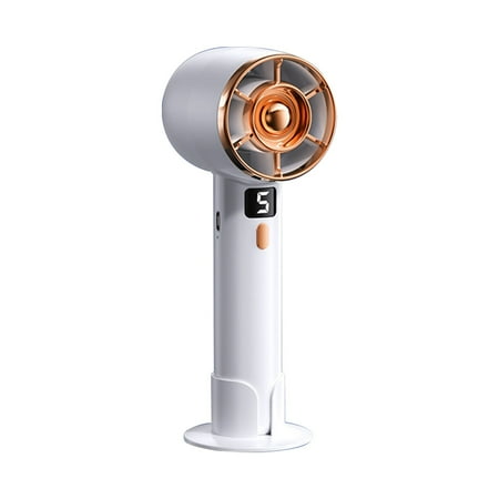 

Mini Portable Handheld Small Fan USB Charging Ultra Silent Large Wind Electric Fan Fans That Blow Cold Air Small 4th of July gifts Anti-fall for Bedroom use