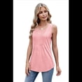 thumbnail image 2 of Camisetas Sin Mangas Holgadas para Mujer, Color Rosa, Talla XXL, 2 of 10