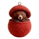 thumbnail image 2 of Adornos navideños, regalos navideños, bolas de punto navideñas, adornos acrílicos, lindos amigos del bosque con patrones Fair-Isle, linda serie de colgantes con animales, 2 of 6
