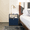 Blue, variant on 20.6" W Modular Metal Nightstand, Modern Storage Side Table with Flip-Down Door, Bedside Cabinet for Bedroom, Living Room & Office