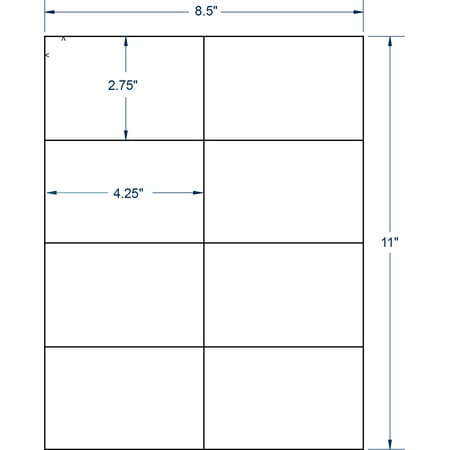 Compulabel 331852, Shipping Address Label 4 1/4 X 2-3/4 For All Laser & Inkjet Printers