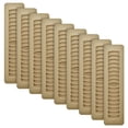thumbnail image 3 of Imperial RG1453 2.25 x 12-Inch Louvered Plastic Floor Register, Taupe, 9 Pack, 3 of 5