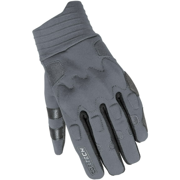 Cortech Windstop Lite Mens Textile Motorcycle Gloves Gray/Black 3XL