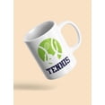 thumbnail image 3 of Tennis Quote Design Mug Unisex's -Image by Shutterstock, 3 of 4