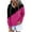 Hot Pink, variant on Lindreshi Womens Fall Fashion 2025 Hoodies for Women Women's Fashion Printed Pocket Long Sleeve Blouse Casual Tops Sweatershirt Button Hoodies