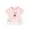 Light Pink, variant on Hiijoy Toddler Girls Cute Graphic T-Shirt Short Sleeve Summer Cotton T Shirt, Sizes 3-9