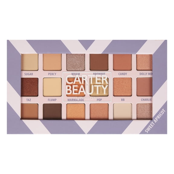 Carter Beauty 18 Shade Eyeshadow Palette - 0.72 oz
