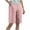 Pink, variant on Womens Pants with Pockets Sports Shorts for Women Plus Size, Wide Leg Athletic Yoga Shorts, Loose Comfy Drawstring Loungewear Bermuda Short Pants with Pockets Blue 3XL