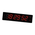 thumbnail image 1 of Reloj Digital LED Macarena reloj despertador colgante de pared rojo, 1 of 8