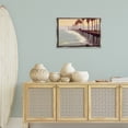 thumbnail image 4 of Stupell Industries Coastal Sunrise At The Pier Gray Floating Frame Canvas Art, 25 x 17, by Noah Bay, 4 of 8