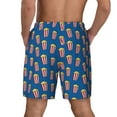 thumbnail image 4 of Goofa Cute Popcorn Printed Men's Swim Trunks Board Shorts Quick Dry Mens Swimming Trunks with Compression Liner,Breathable Fit Hawaii Beach Shorts-Medium, 4 of 9