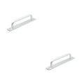 thumbnail image 1 of Scienceny manija de los muebles con tornillos de montaje perillas de hardware mejora colorida tiradores de las puertas decoración del gabinete Plata/160mm 2Conjunto, 1 of 6