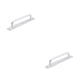 thumbnail image 1 of Speravity manija de los muebles perillas de hardware sin perforaciones de aluminio tiradores de puertas resistentes al desgaste decoración del Plata/160mm 2Conjunto, 1 of 6